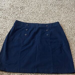 Navy Blue Womens Skirt